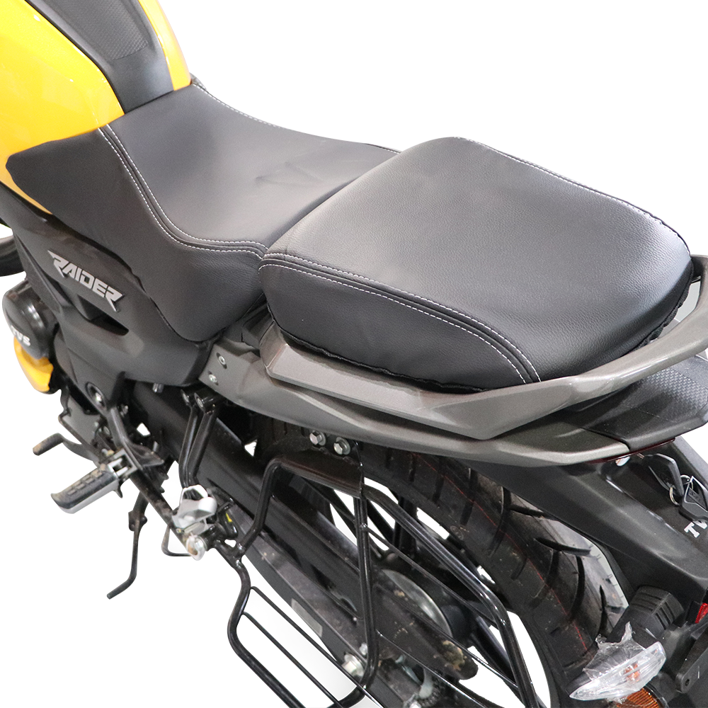 TVS Raider Eco Seat Cover Black - Stylish & Protective Design